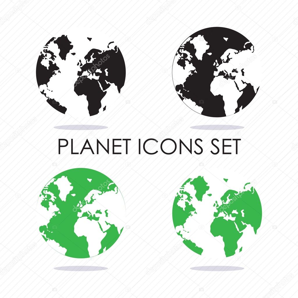 Planet icons