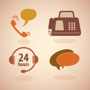 müşteri servis simgeler