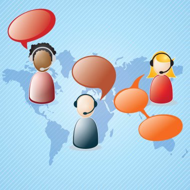 müşteri servis simgeler