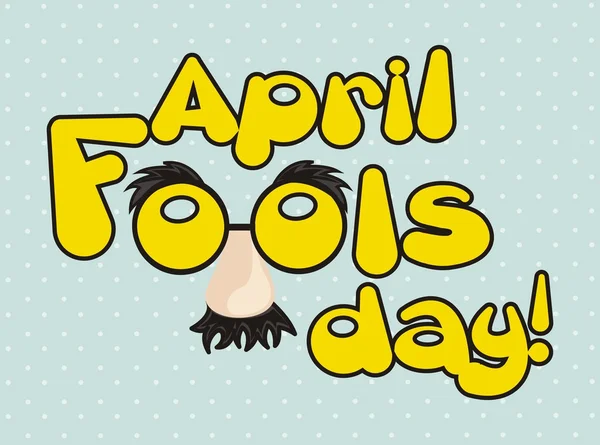 4月愚か者の日 — ストックベクタ