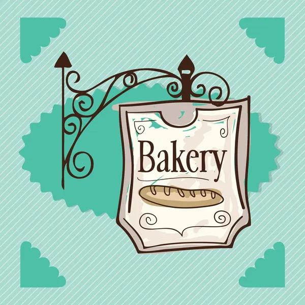 Bakery Icons — Stock Vector