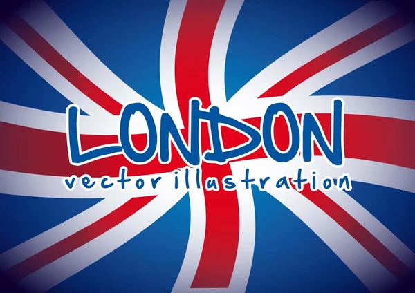 Bandeira londres —  Vetores de Stock