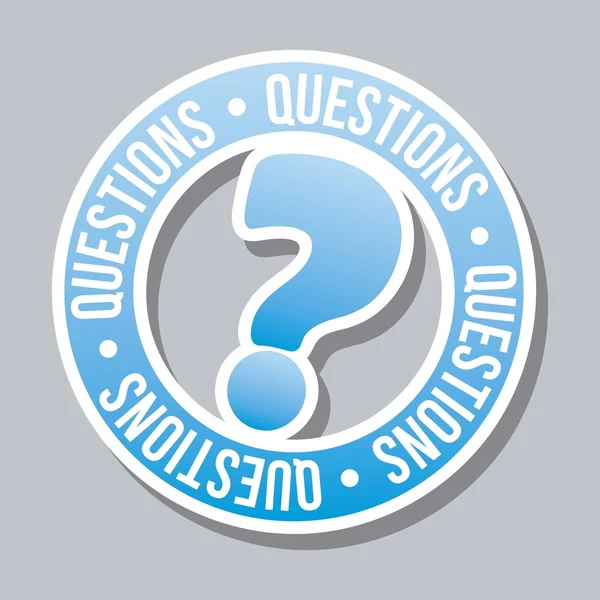 Question icon — Stock Vector