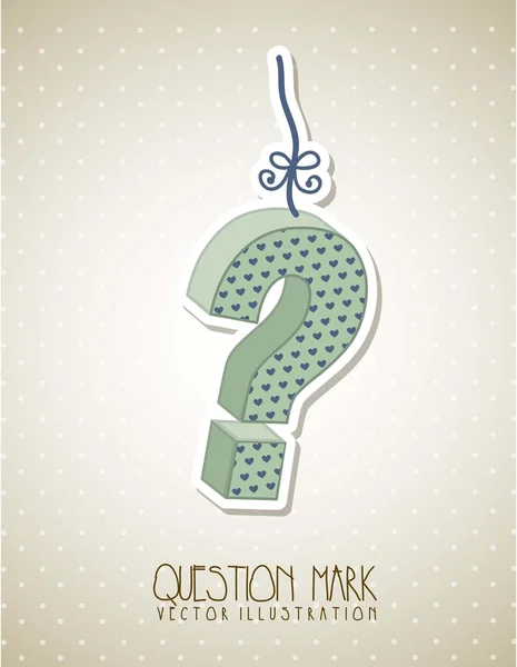 Question icon — Stock Vector