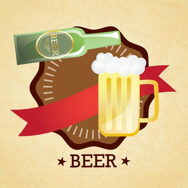 Rótulos de cerveja —  Vetores de Stock