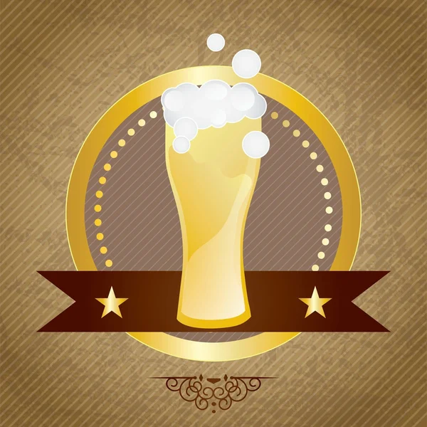 Beer Labels — Stock Vector