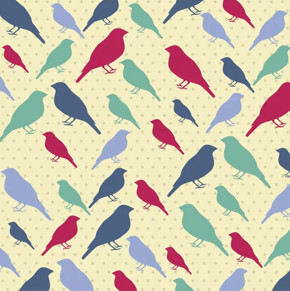 Vecteur d'oiseaux — Image vectorielle