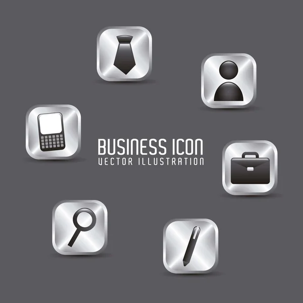 Üzleti ikonok — Stock Vector