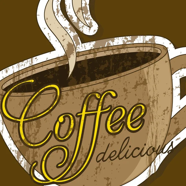 Vector de café — Archivo Imágenes Vectoriales