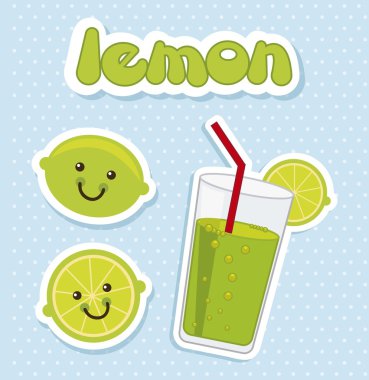 lemon juice clipart