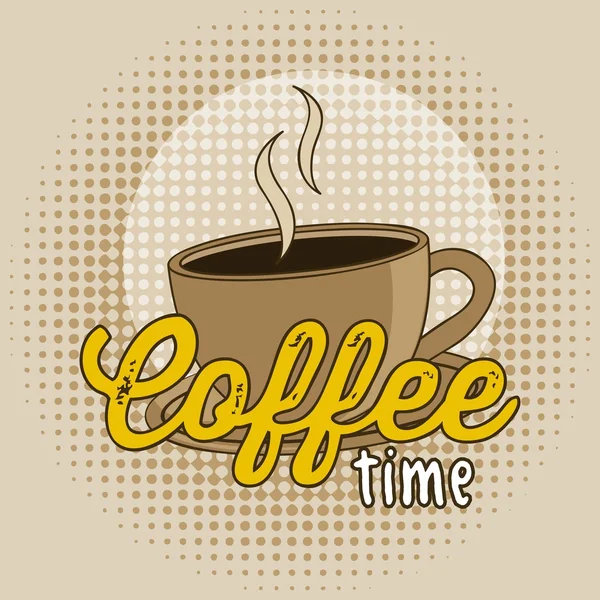 Kaffeevektor — Stockvektor