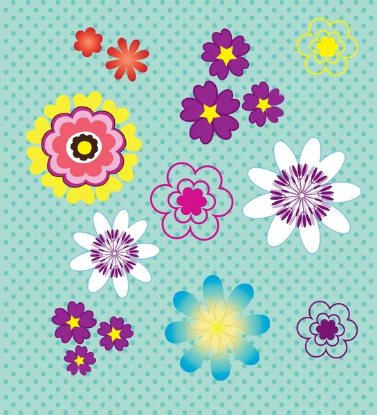 Spring Icons — Stock Vector