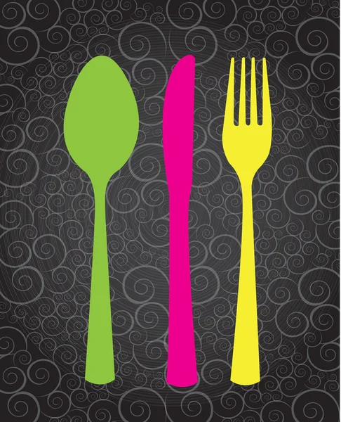 Cutlery — Stock Vector