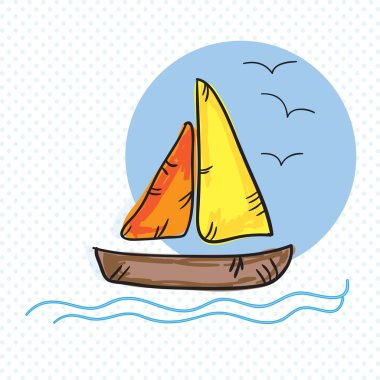 Yaz, güneş simgeler