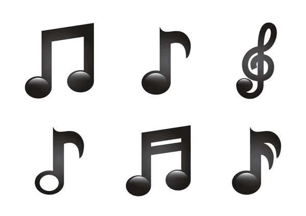 Music icons — Stock Vector