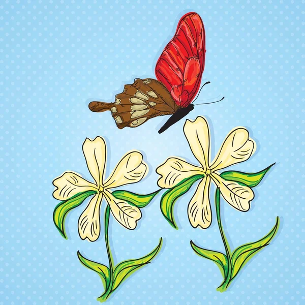 Icônes papillon — Image vectorielle