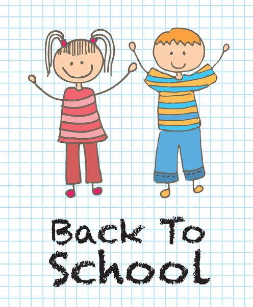 Back to school — Stock Vector