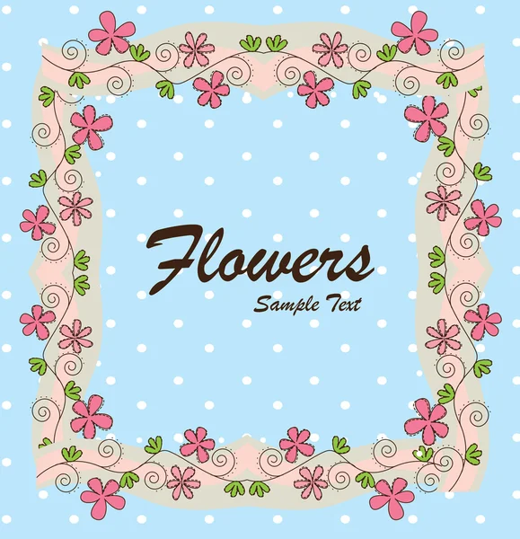 Kwiaty — Wektor stockowy