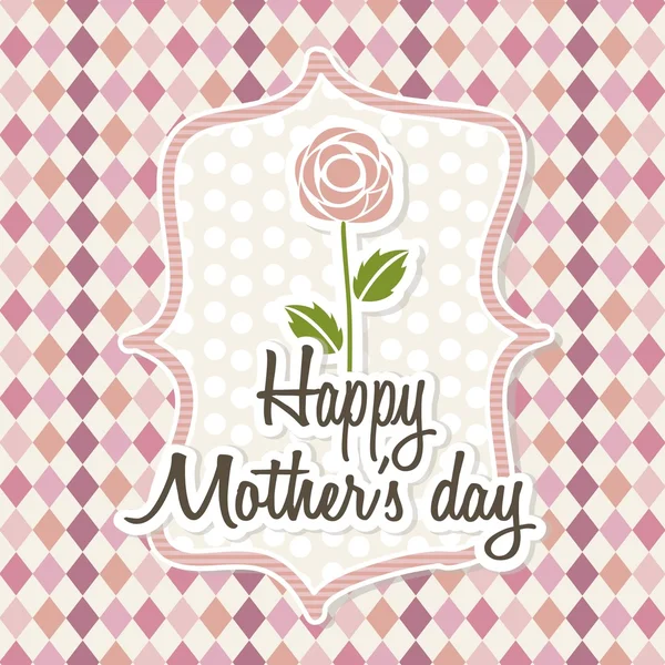 Happy mothers day — Stock Vector