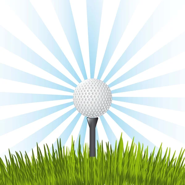 Golf illustratie — Stockvector