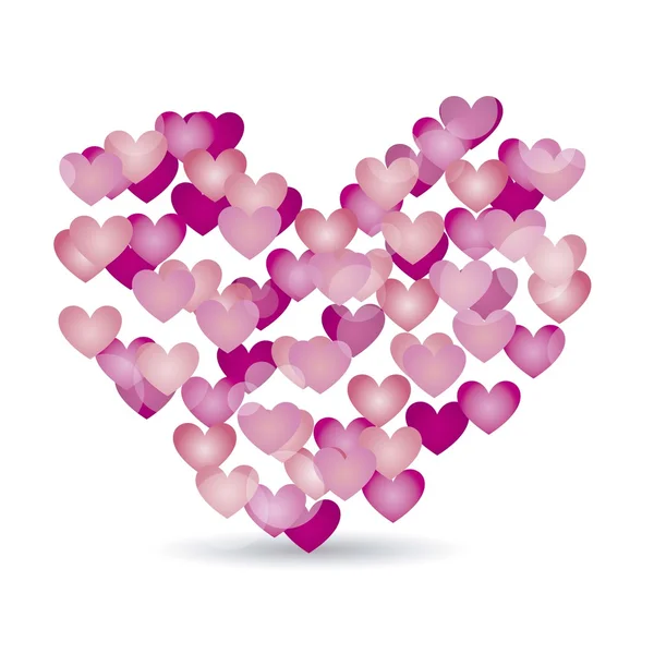 Hearts vector — Stock Vector