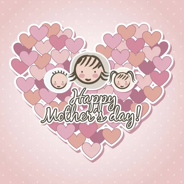 Happy mothers day Vector Graphics