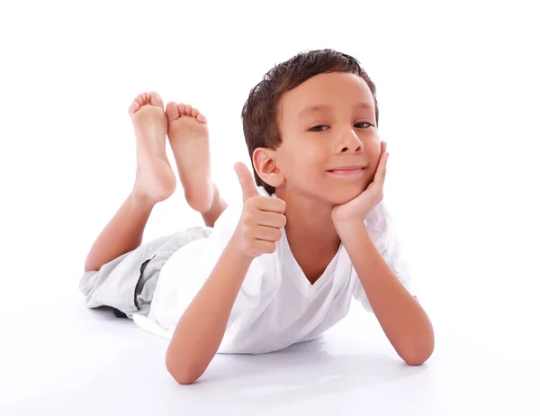 Niño feliz. — Foto de Stock