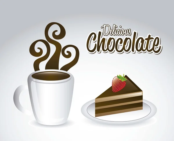 Chocolatado — Vetor de Stock