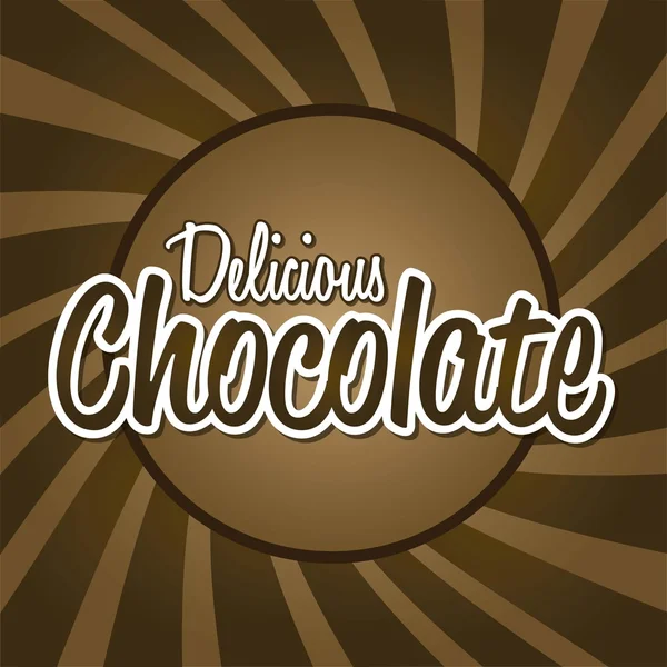 チョコレート — ストックベクタ