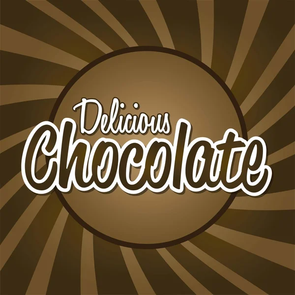 Chocolade — Stockvector