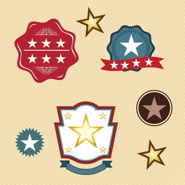 Stars icons and concepts — Stock Vector