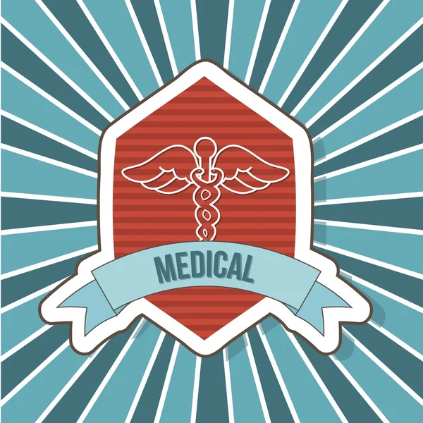 Segno medico — Vettoriale Stock