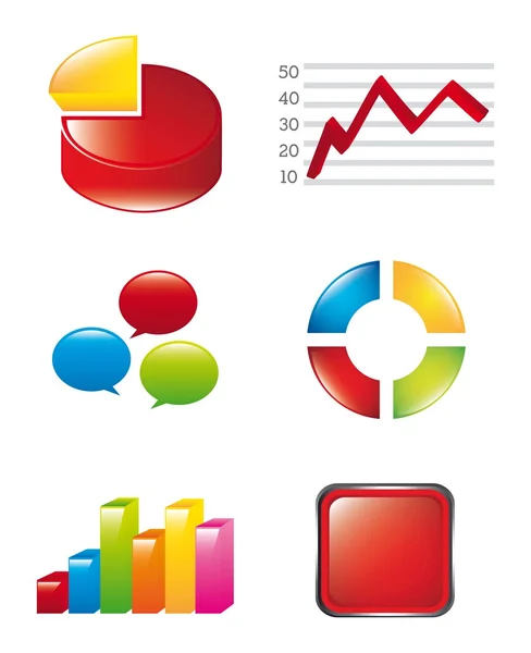 3d graphic — Stock Vector