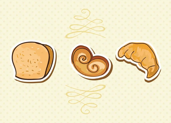 Bakery Icons — Stock Vector