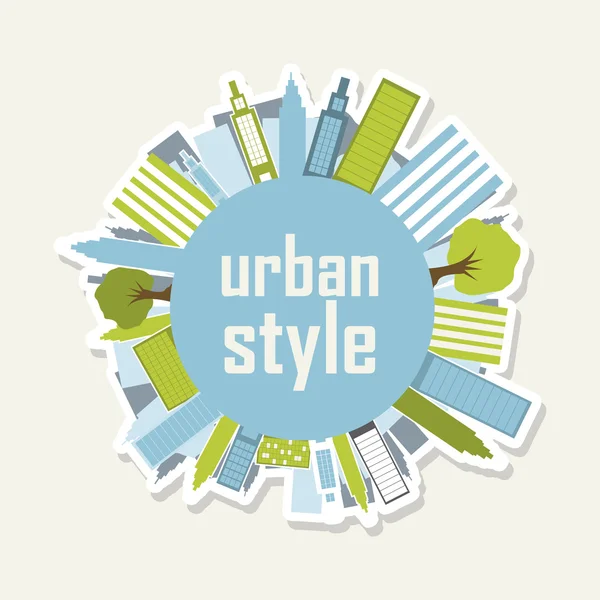 Style urbain — Image vectorielle