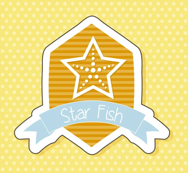 Peixe-estrela —  Vetores de Stock