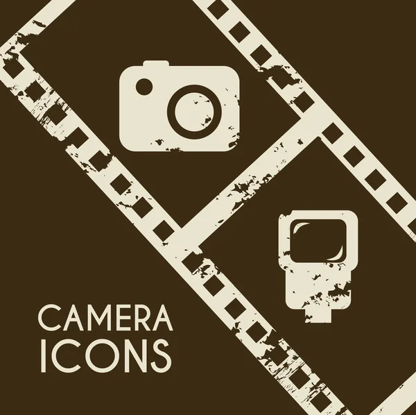 Ícone da câmera — Vetor de Stock