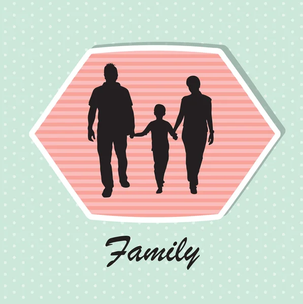 Familia — Archivo Imágenes Vectoriales