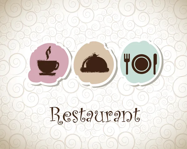 Restaurant — Image vectorielle