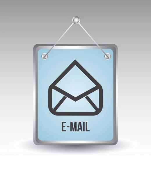 E-Mail-Symbol — Stockvektor