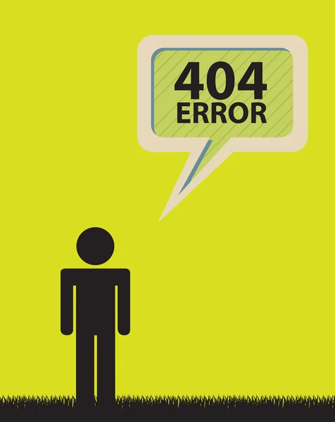 Chyba 404 — Stockový vektor