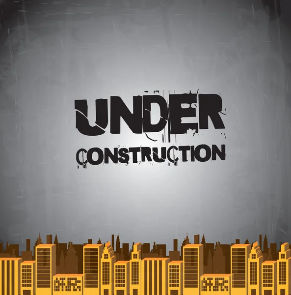 Under construction — Stock Vector