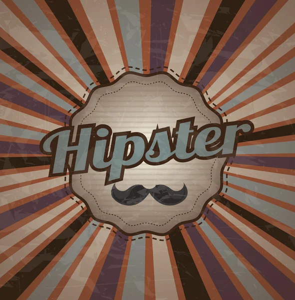 Hipster-Hintergrund — Stockvektor