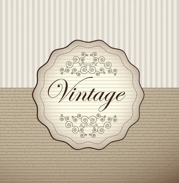 Vintage-Label — Stockvektor