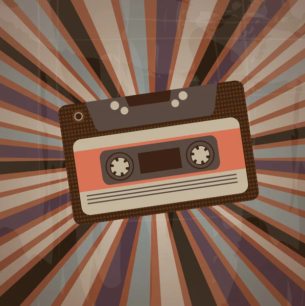 Cassette — Image vectorielle