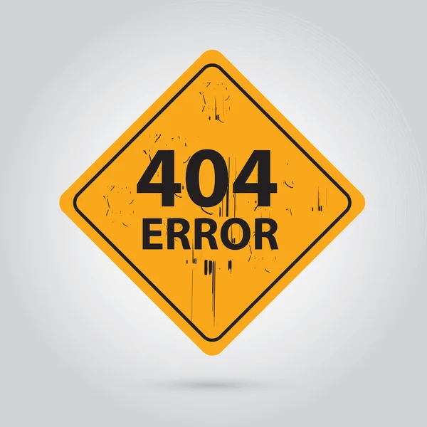 404 Error — Stock Vector
