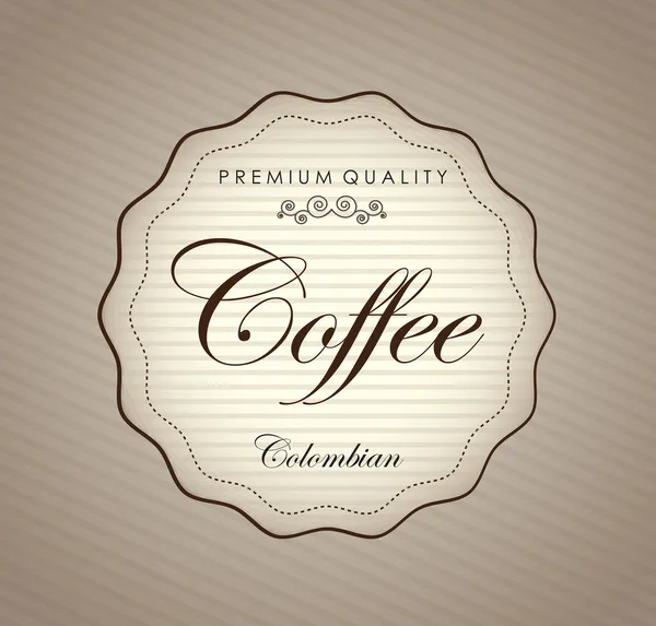 Café premium — Vetor de Stock