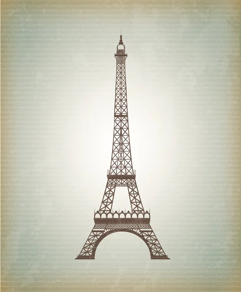 Tower Eiffel — Stok Vektör