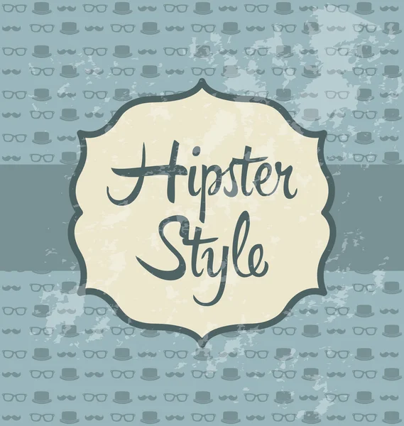 Hipster. — Archivo Imágenes Vectoriales