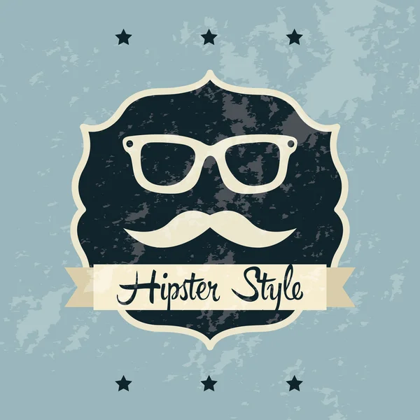 Hipster — Stock Vector